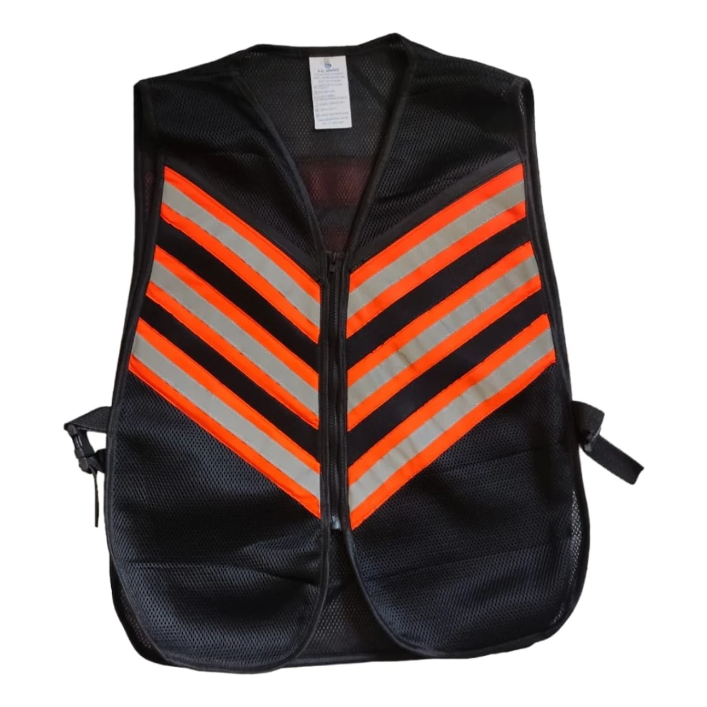 Colete refletivo motoboy moto táxi motoqueiro proteção com bolsos Brilhante