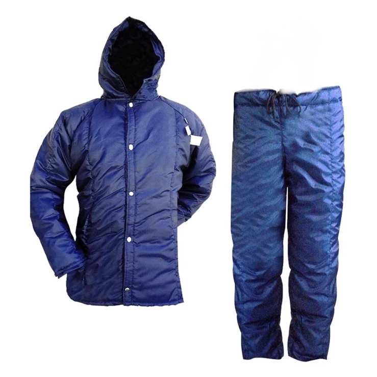 Conjunto térmico jaqueta calça para frio intenso suporta até -35c câmara fria